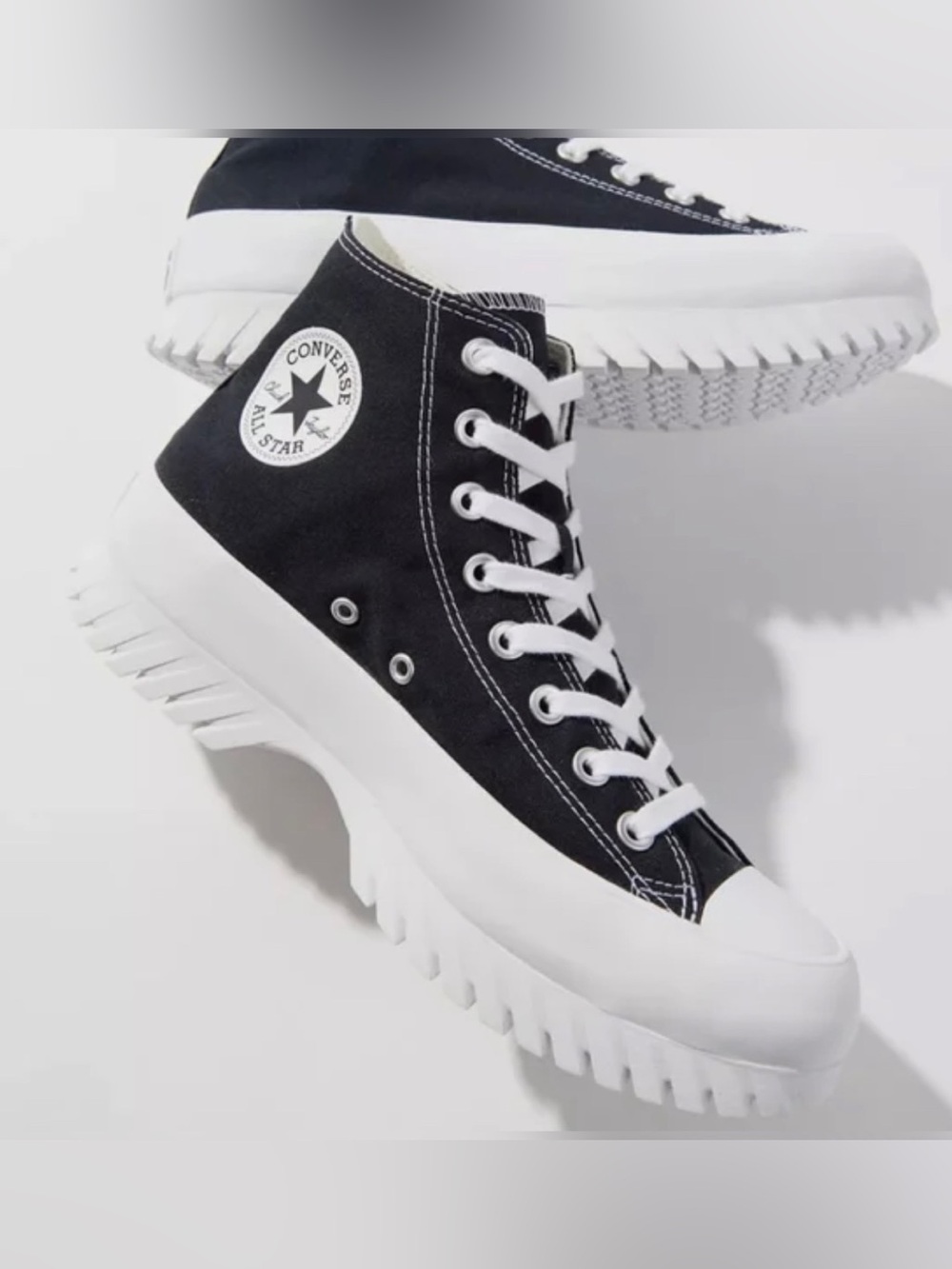 Converse Chuck Taylor All Star Lugged High Top Black White